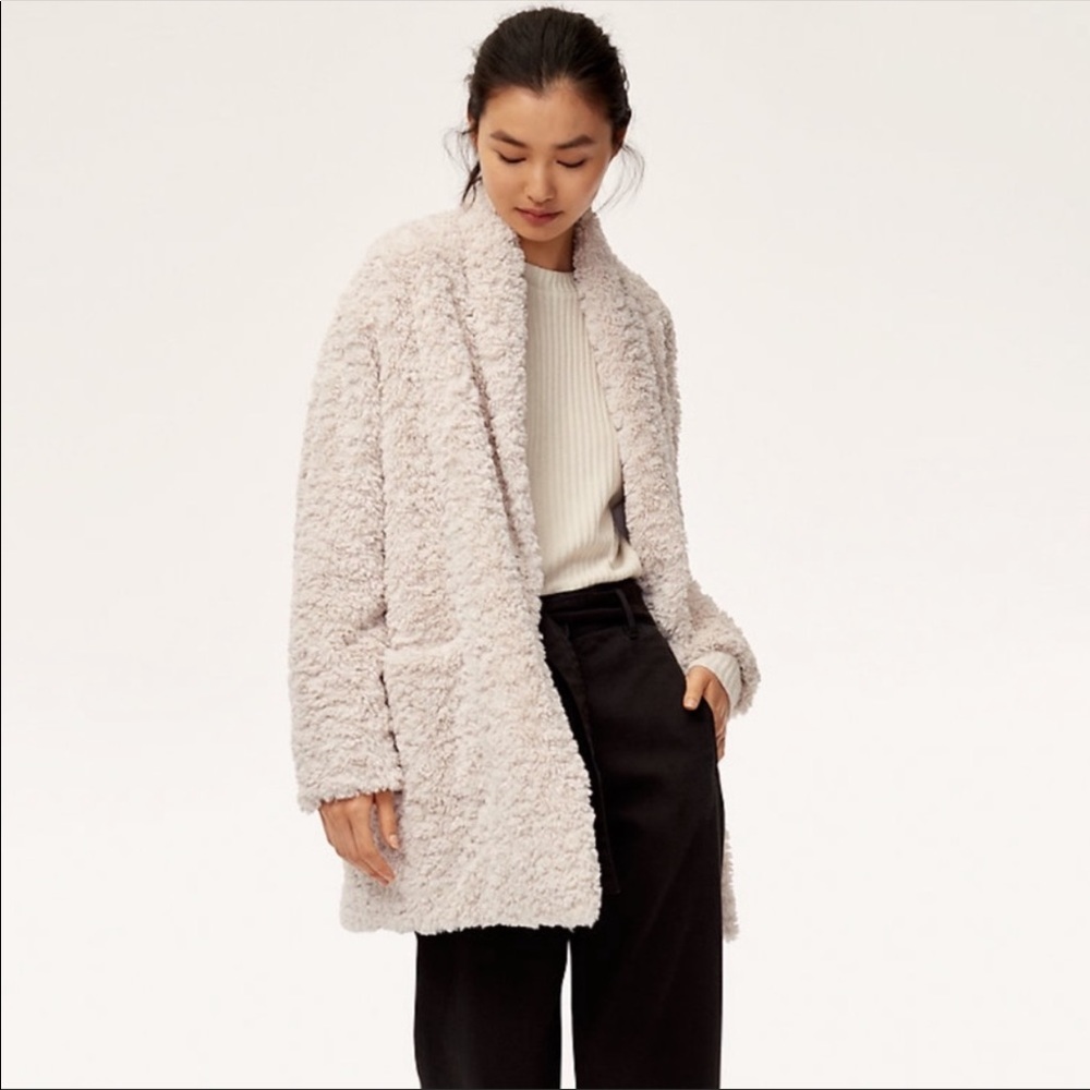 Aritzia Plush Jacket